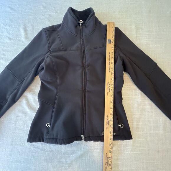 Ariat‎ Black Softshell Full Zip Jacket Women's Size XS - Picture 6 of 10